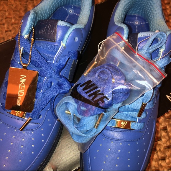 100% AUTHENTIC 2007 NIKE AIR FORCE
1 SMURF PREMIUM ID OW VLONE
SCOTT KOBE RARE - Picture 10 of 14